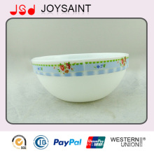 High Quality Decoration Deep Glass Oval Bowl Use for Home